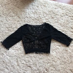 For Love & Lemons Crop Top